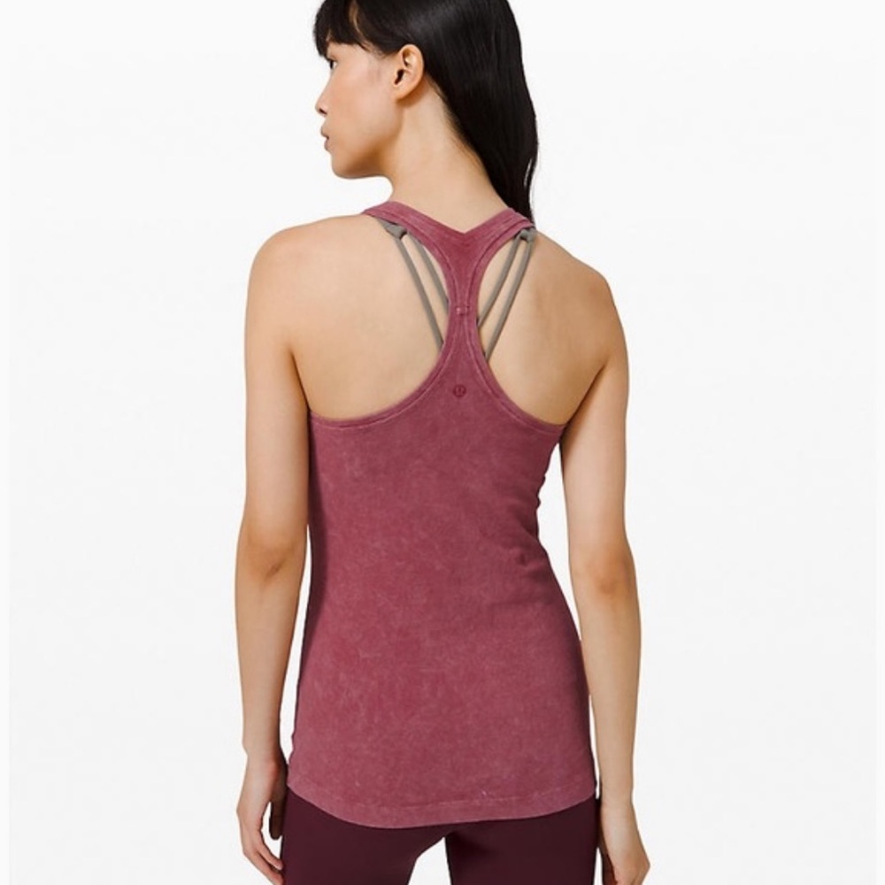NWT lululemon cool raceback dye size6